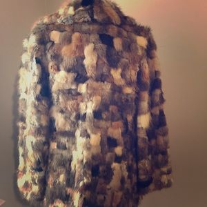 Vintage Fur Jacket no belt attached